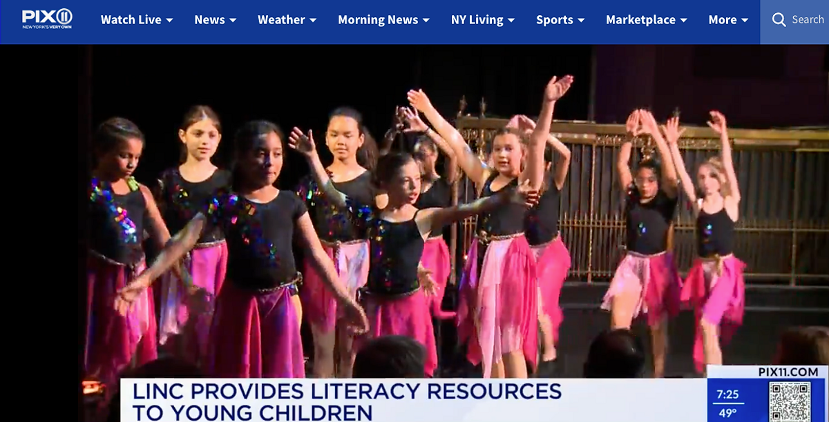 LINC’s Spring Gala Featured on PIX 11 Morning News!