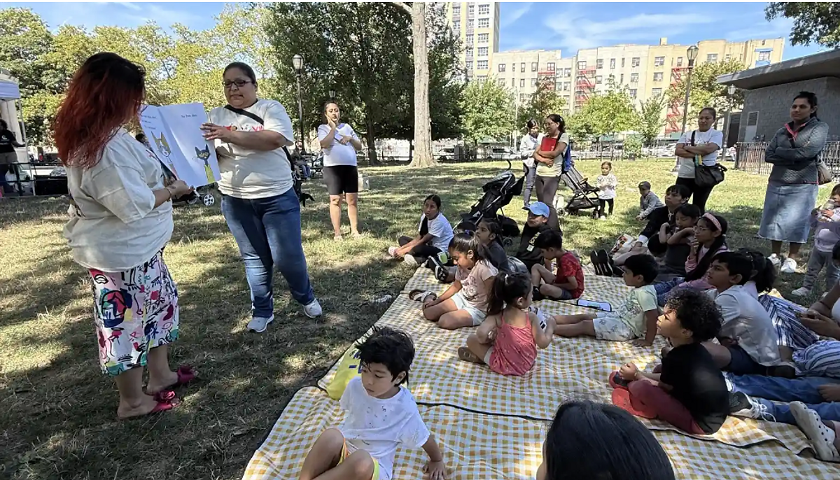 LINC in the Media: Poe Park Reading Celebration Featured in Noticia Nueva York