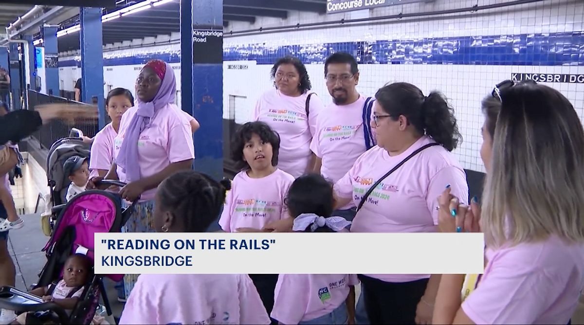 LINC Holds 10th Annual Reading on the Rails Event: Watch Us on News 12 New York